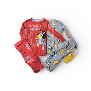 4 piece Bluey Kids Pajama Set - NWT